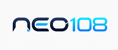 Logo neo108 berwarna terang
